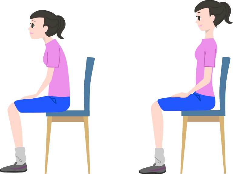 正しい姿勢の作り方＃2「座り姿勢編」