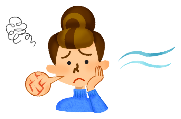 【必見】冬の肌乾燥予防対策！